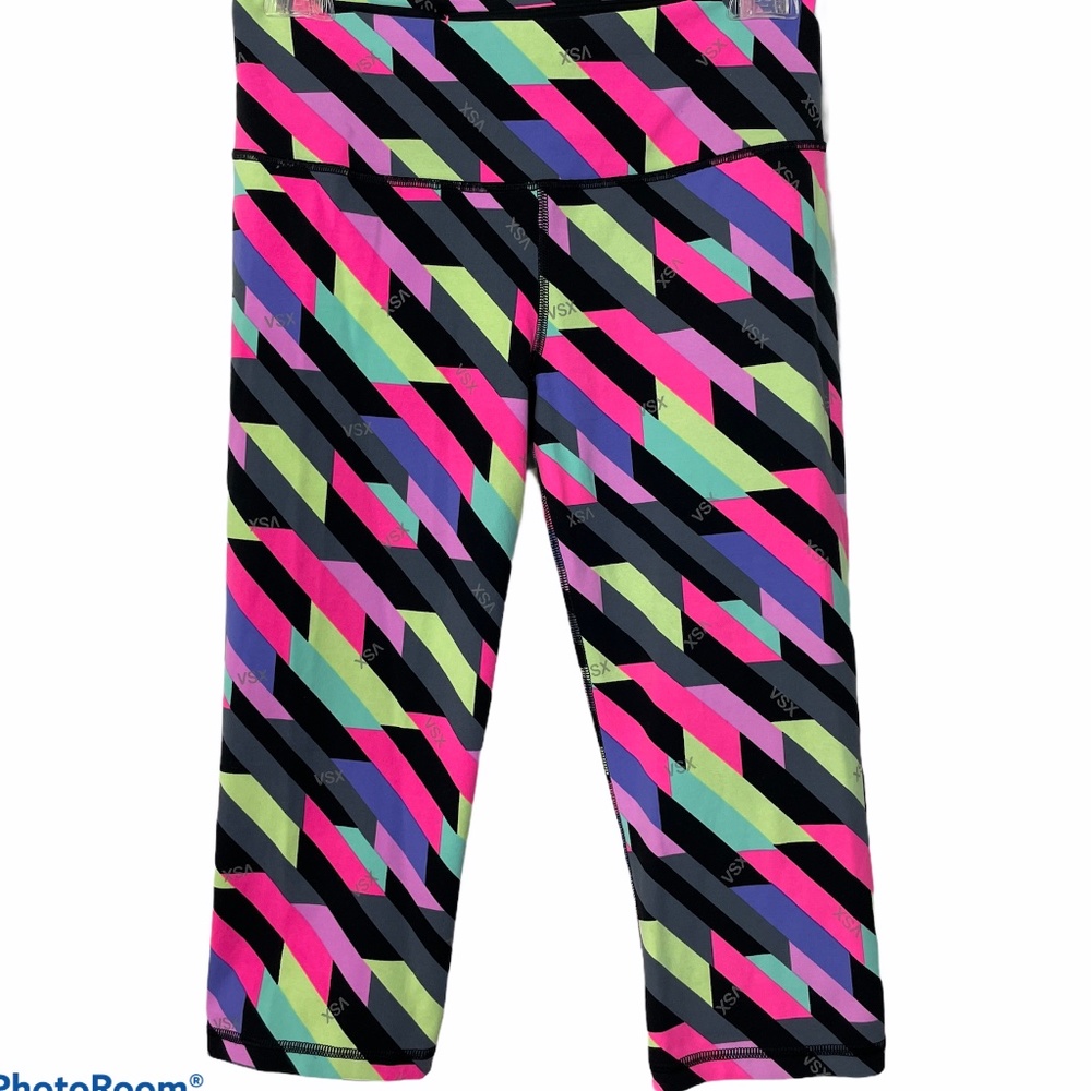 VSX Victoria’s Secret Multi-color Capri Yoga Pants